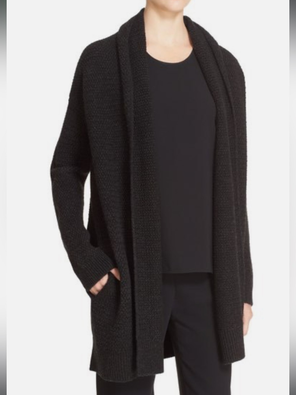 NWOT VINCE BASKET WEAVE STITCH WOMEN CARDIGAN SWEATER SIZE XS